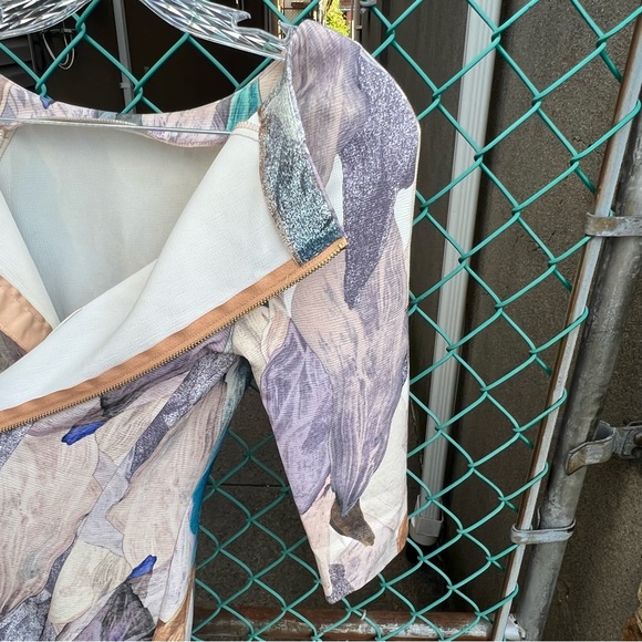 H&M Midi Tailored Dress 3/4 sleeves 6 - Picture 6 of 16